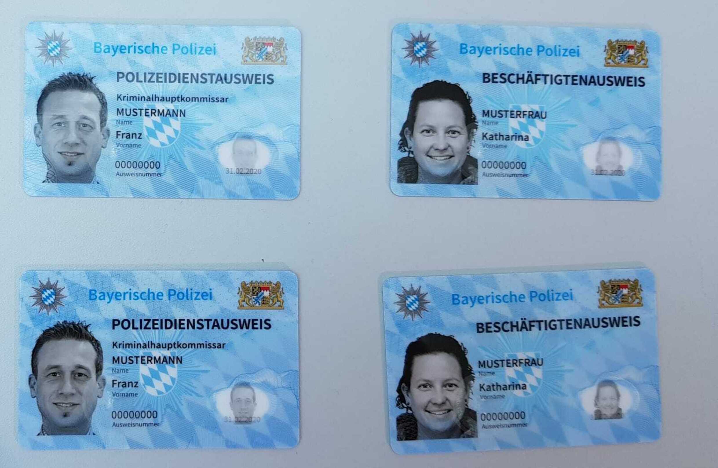 Neue Hightec Ausweise Für Bayerische Polizei Charivari