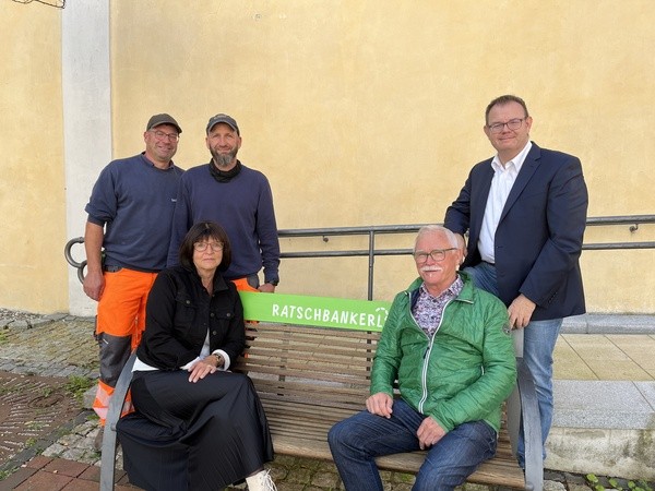 v. l . Stefan Janka, Ingrid Fritsch, Karl Pernpeintner, Reinhold Meny, Dr. Benedikt Grünewald, © Wahode / Bad Abbach